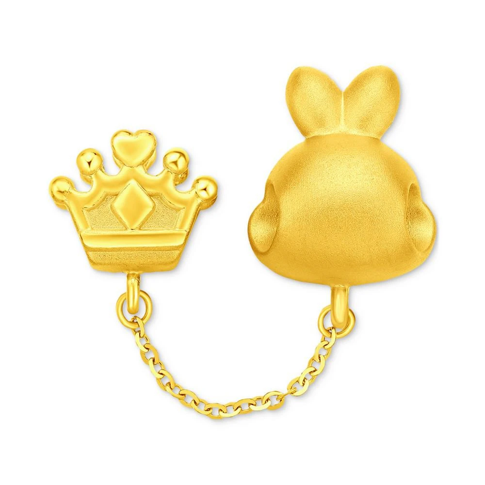 商品Chow Tai Fook|Year of the Rabbit Charm in 24k Gold,价格¥2679,第4张图片详细描述