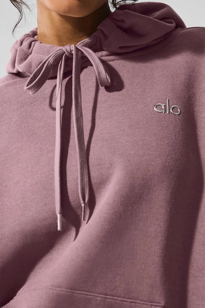 商品Alo|Accolade Hoodie - Smoky Quartz,价格¥1057,第3张图片详细描述