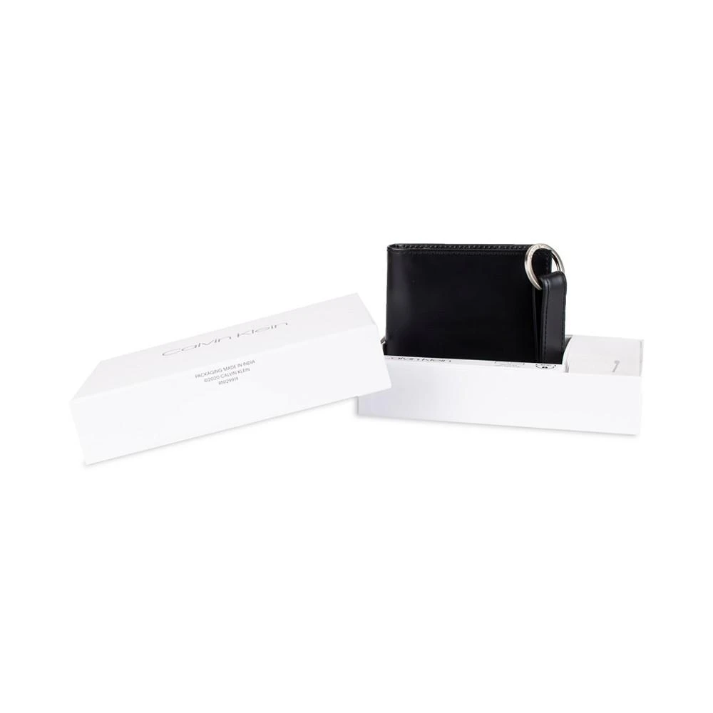 商品Calvin Klein|Men's RFID Passcase Wallet & Key Fob Set,价格¥411,第4张图片详细描述