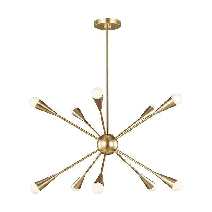 商品ED Ellen DeGeneres|ED Ellen DeGeneres crafted by Generation Lighting Jax 10 Light Chandelier,价格¥3361,第1张图片
