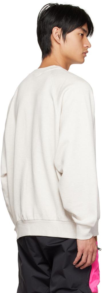 Gray Bonded Sweatshirt商品第3张图片规格展示