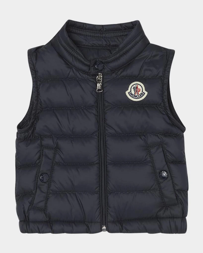 商品Moncler|Boy's Amaury Puffer Vest, Size 6M-3,价格¥2733,第1张图片