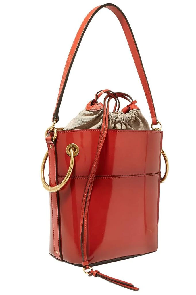 商品Chloé|Roy small glossed-leather 水桶包,价格¥7725,第3张图片详细描述
