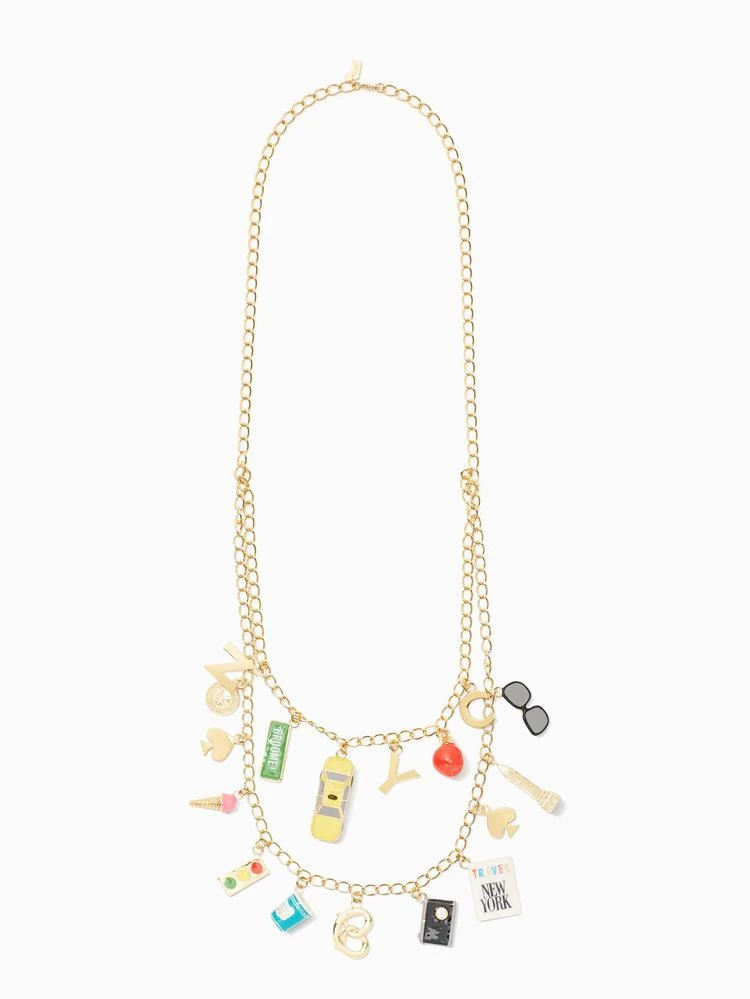 商品Kate Spade|bright lights, big city charm necklace,价格¥650,第1张图片