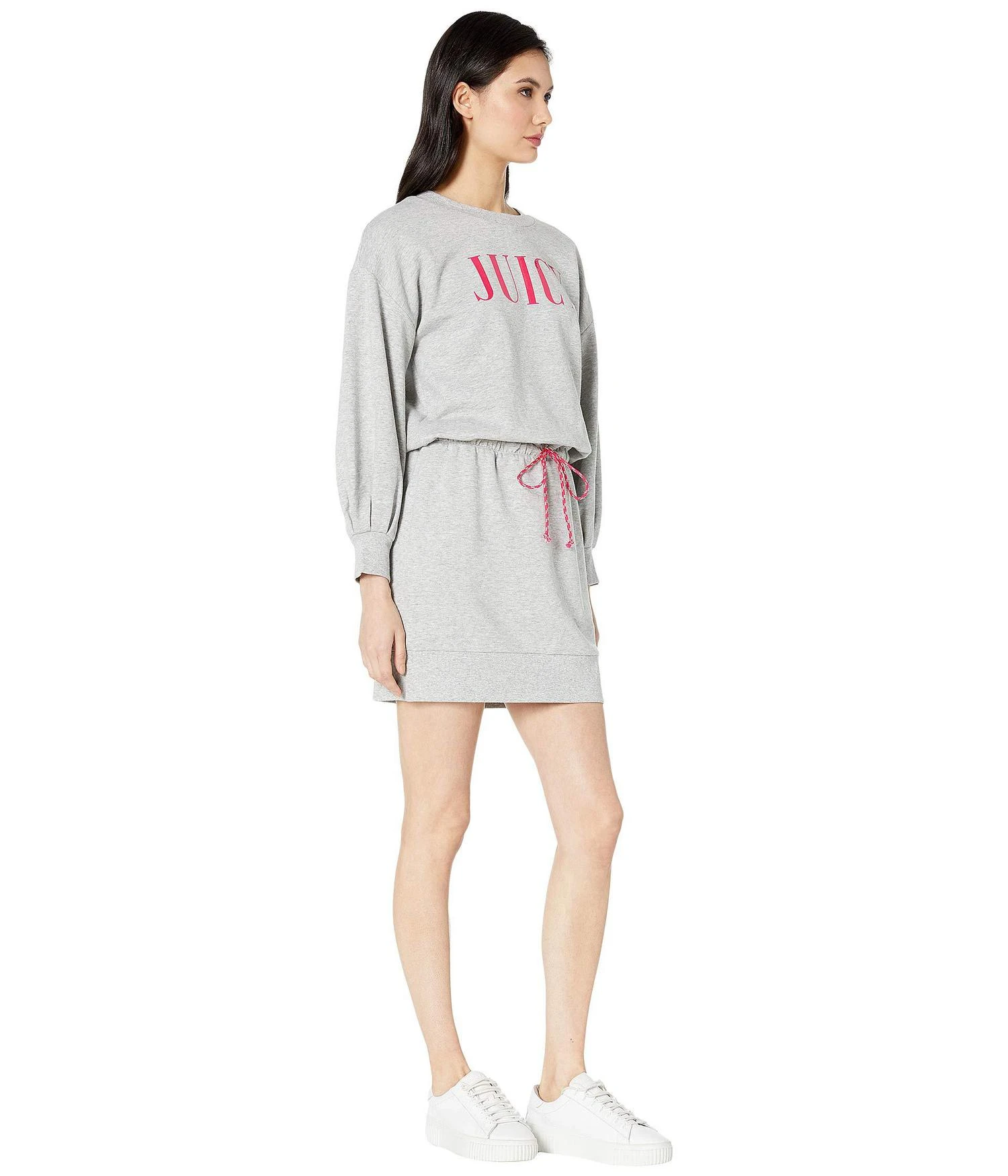 商品Juicy Couture|Silicone Juicy Logo Fleece Track Dress,价格¥387,第4张图片详细描述