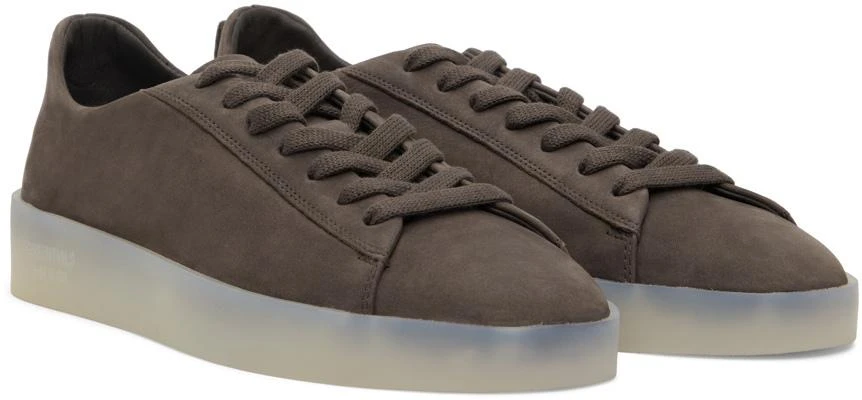 商品Essentials|Brown Tennis Low Sneakers,价格¥2336,第4张图片详细描述