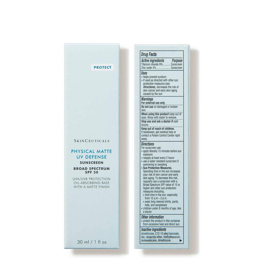商品SkinCeuticals|润色无油哑光UV防晒霜 SPF50,价格¥267,第6张图片详细描述