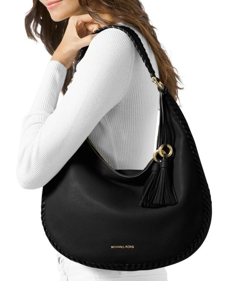 商品Michael Kors|Lauryn Large Leather Shoulder Bag,价格¥1065,第2张图片详细描述