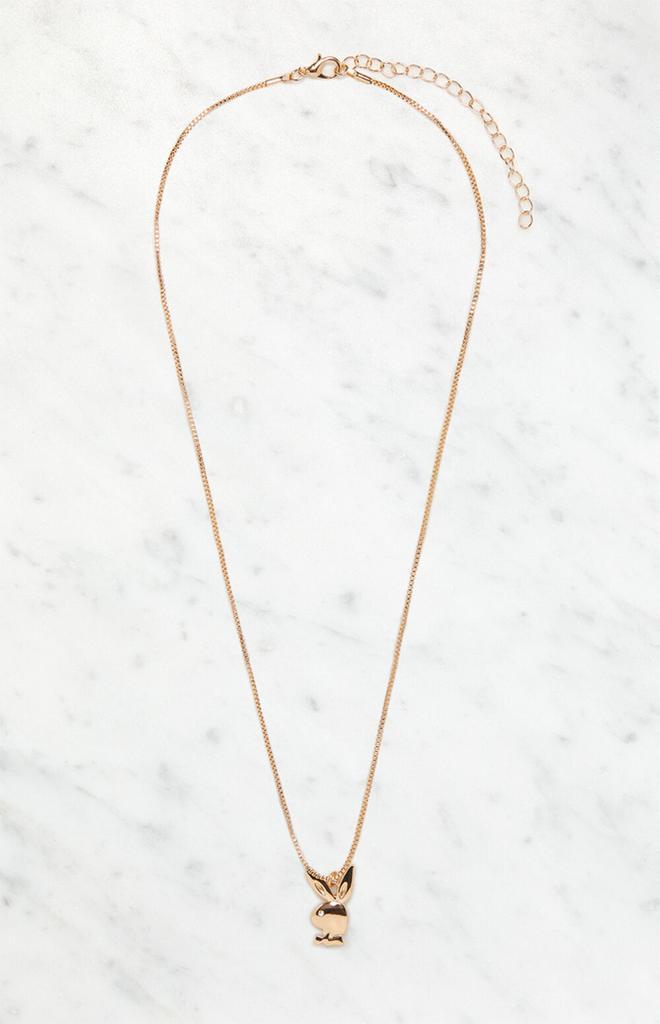 商品Playboy|By PacSun Gold Simple Bunny Necklace,价格¥90,第4张图片详细描述