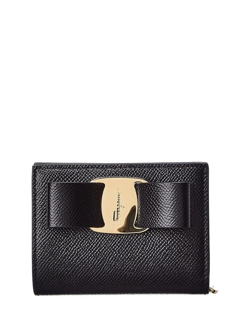 商品Salvatore Ferragamo|Salvatore Ferragamo Vara Bow Leather Coin Purse,价格¥2287,第1张图片