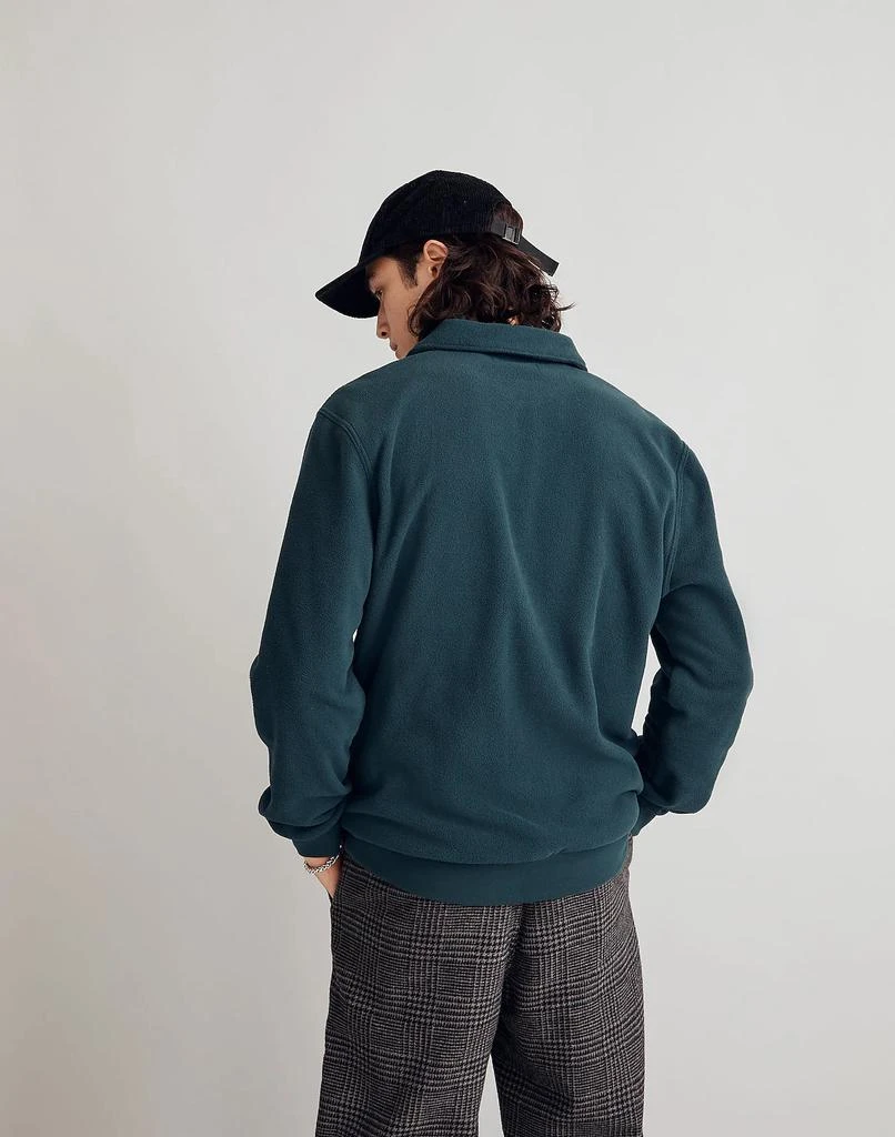 商品Madewell|(Re)sourced Fleece Polo Shirt,价格¥359,第3张图片详细描述