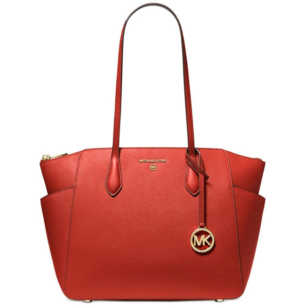 商品Michael Kors|Marilyn Medium Top-Zip Leather Tote,价格¥1023,第1张图片