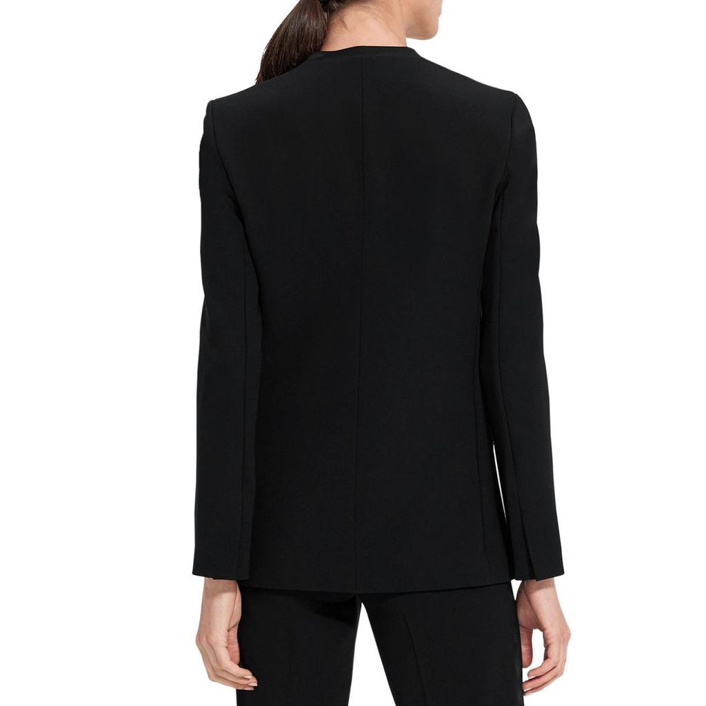 Womens One Button Work Tuxedo Jacket商品第2张图片规格展示