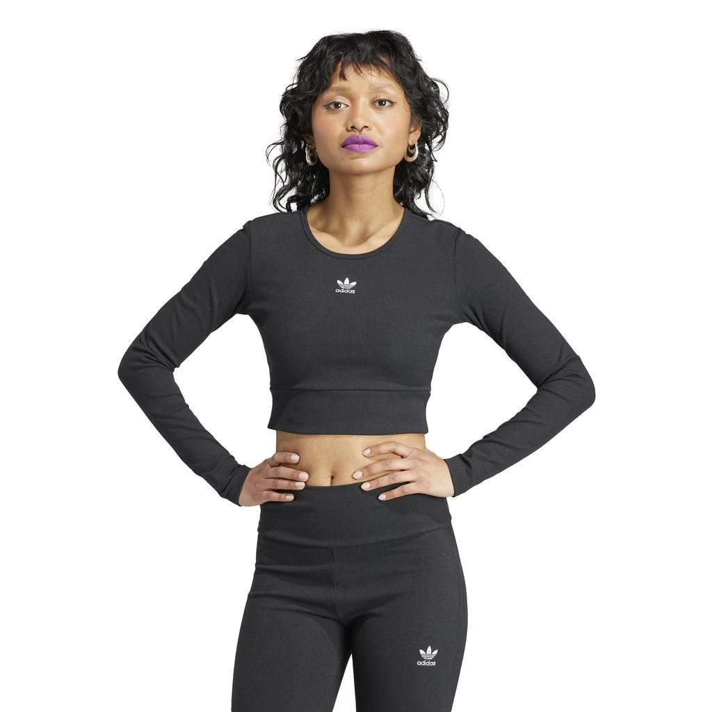 商品Adidas|Essentials Rib Long Sleeve T-Shirt,价格¥100,第1张图片