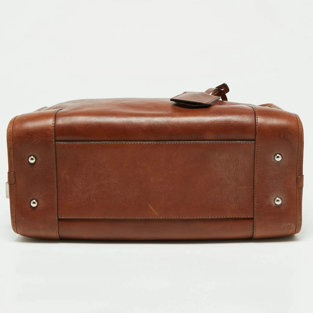 Loewe Brown Leather Amazona Satchel 商品