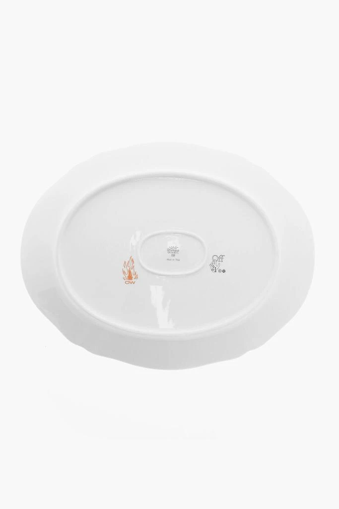 商品Off-White|Off-White GINORI Printed Porcelain Plate,价格¥1691,第2张图片详细描述