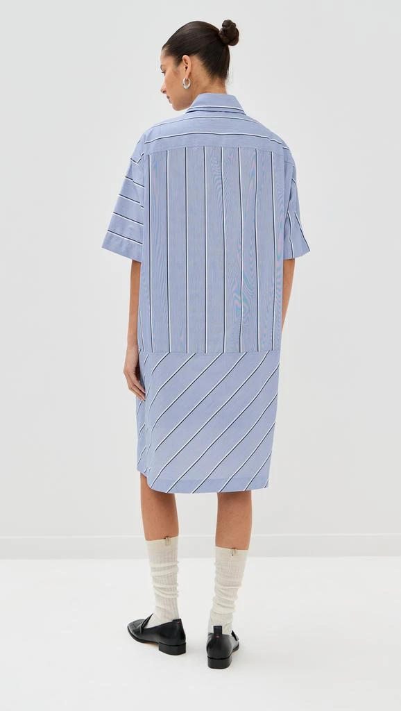 商品JW Anderson|Short Sleeve Step Hem Shirt Dress,价格¥1960,第2张图片详细描述