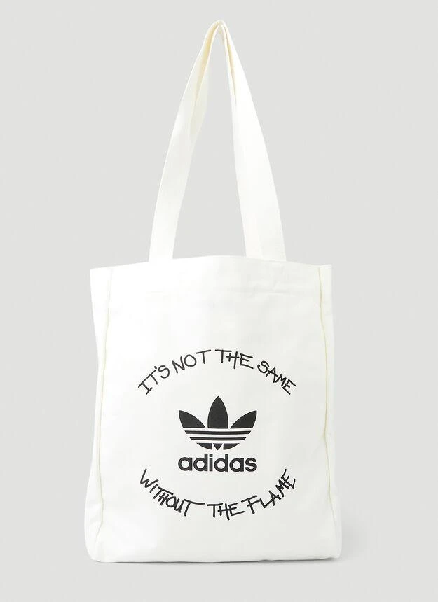 商品Adidas|Graphic Print Shopper Tote Bag in White,价格¥173,第3张图片详细描述