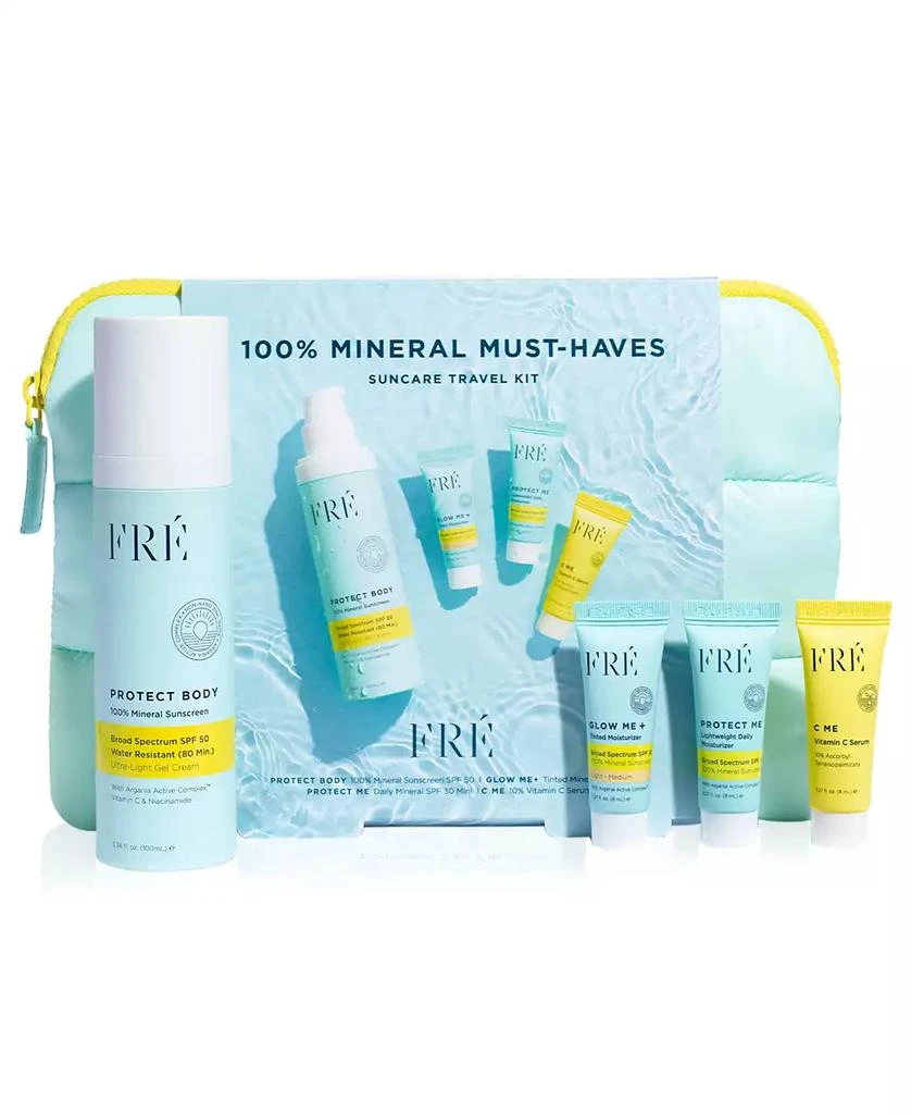 商品FRE|5-Pc. 100% Mineral Must-Haves Suncare Travel Set,价格¥213,第1张图片