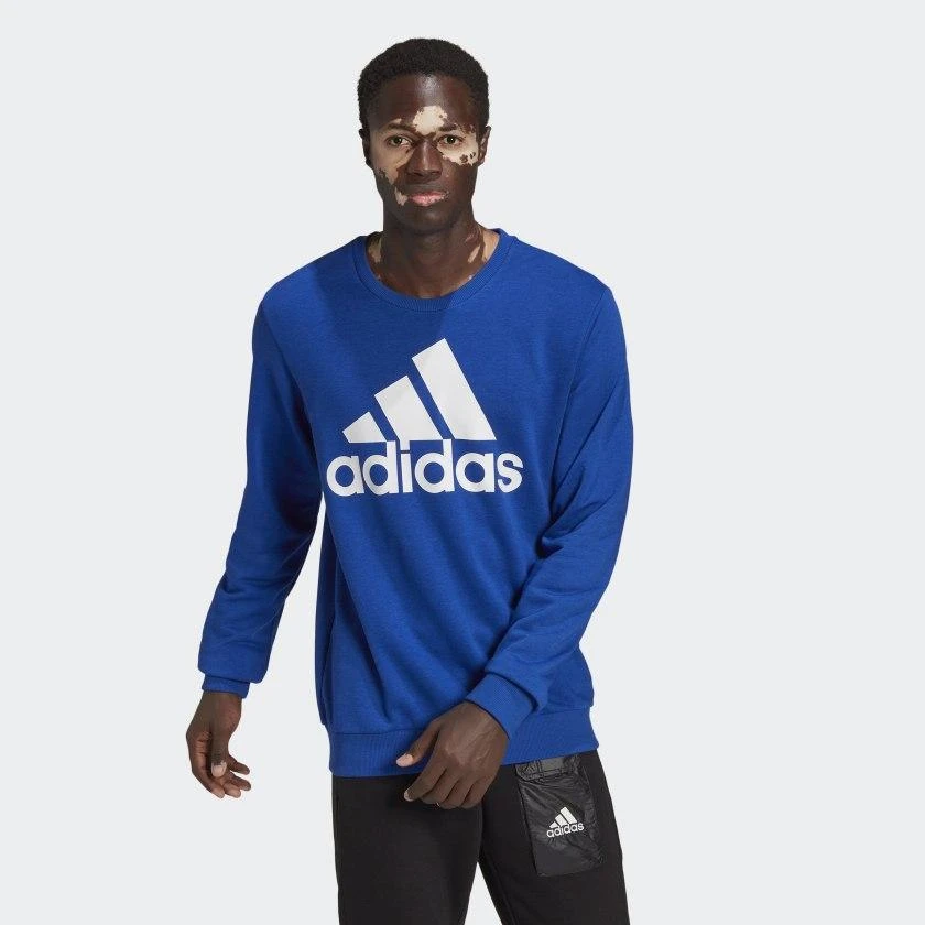 商品Adidas|Men's adidas Essentials French Terry Big Logo Sweatshirt,价格¥279,第2张图片详细描述