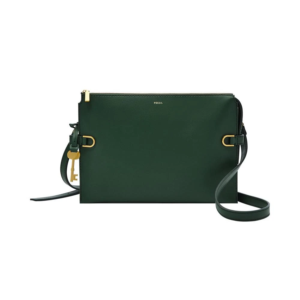 商品Fossil|Women's Kier Cactus Leather Crossbody Bag,价格¥904,第1张图片