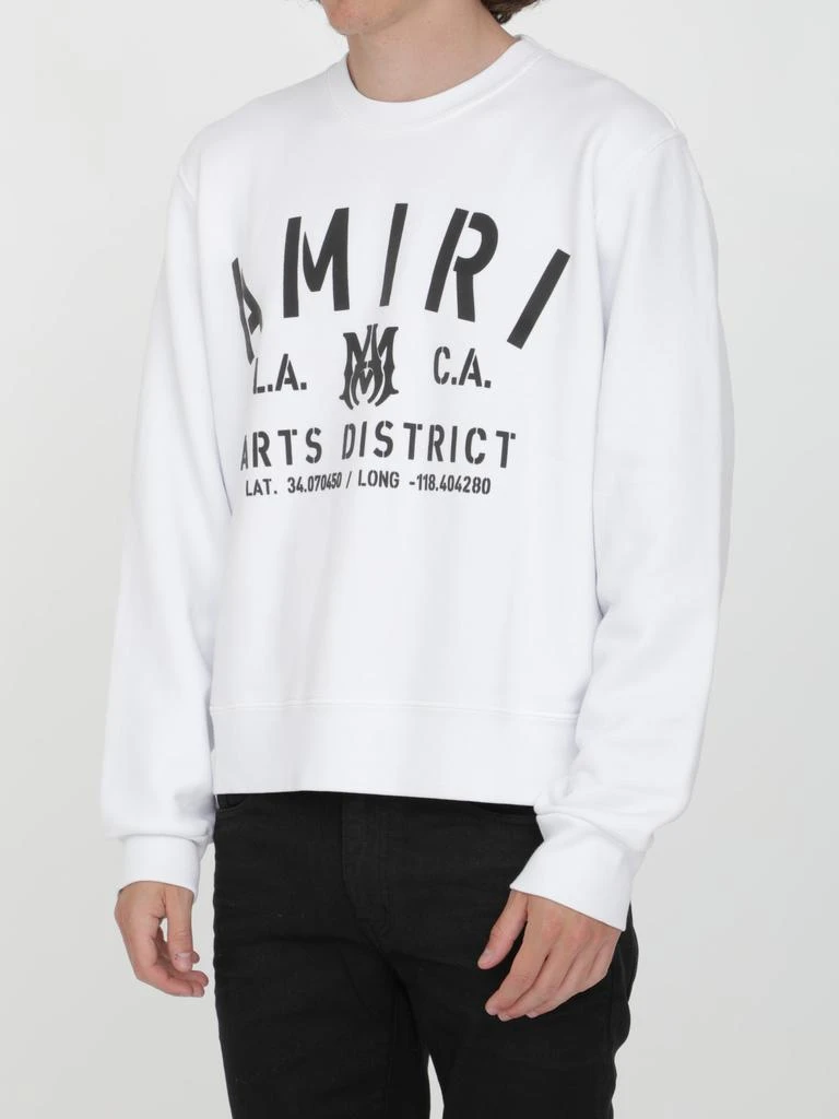 商品AMIRI|White sweatshirt with logo,价格¥4309,第2张图片详细描述