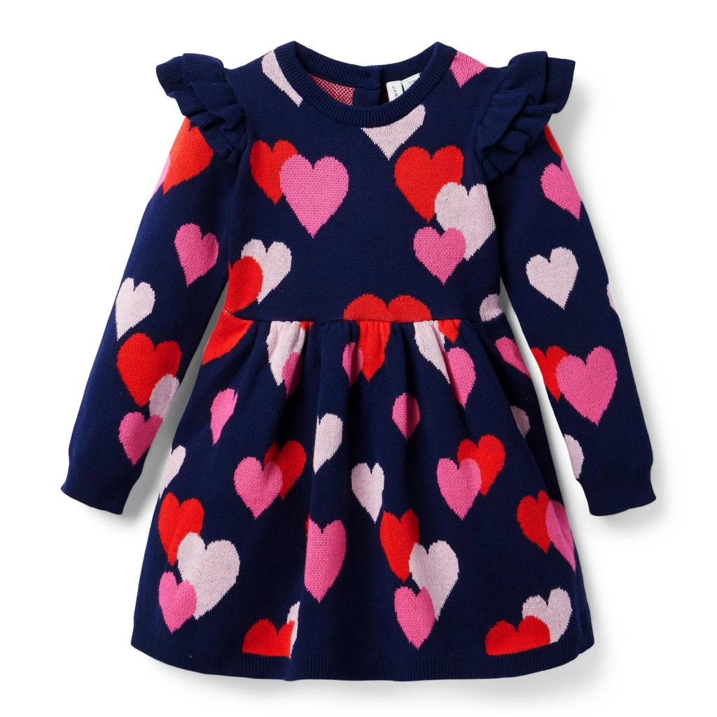 商品Janie and Jack|Sweater Intarsia Dress (Toddler/Little Kid/Big Kid),价格¥510,第1张图片