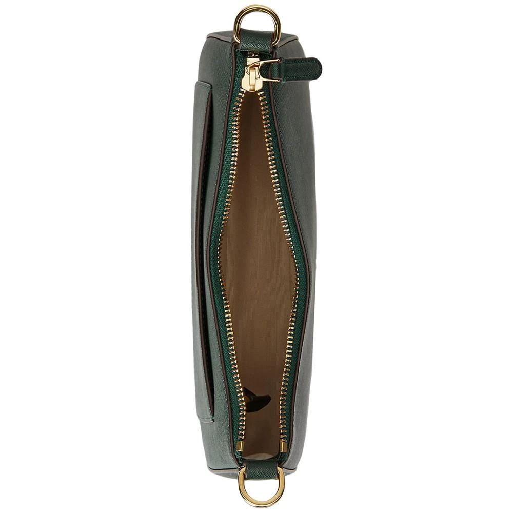 商品Ralph Lauren|Women's Crosshatch Leather Medium Danni Shoulder Bag,价格¥992,第3张图片详细描述