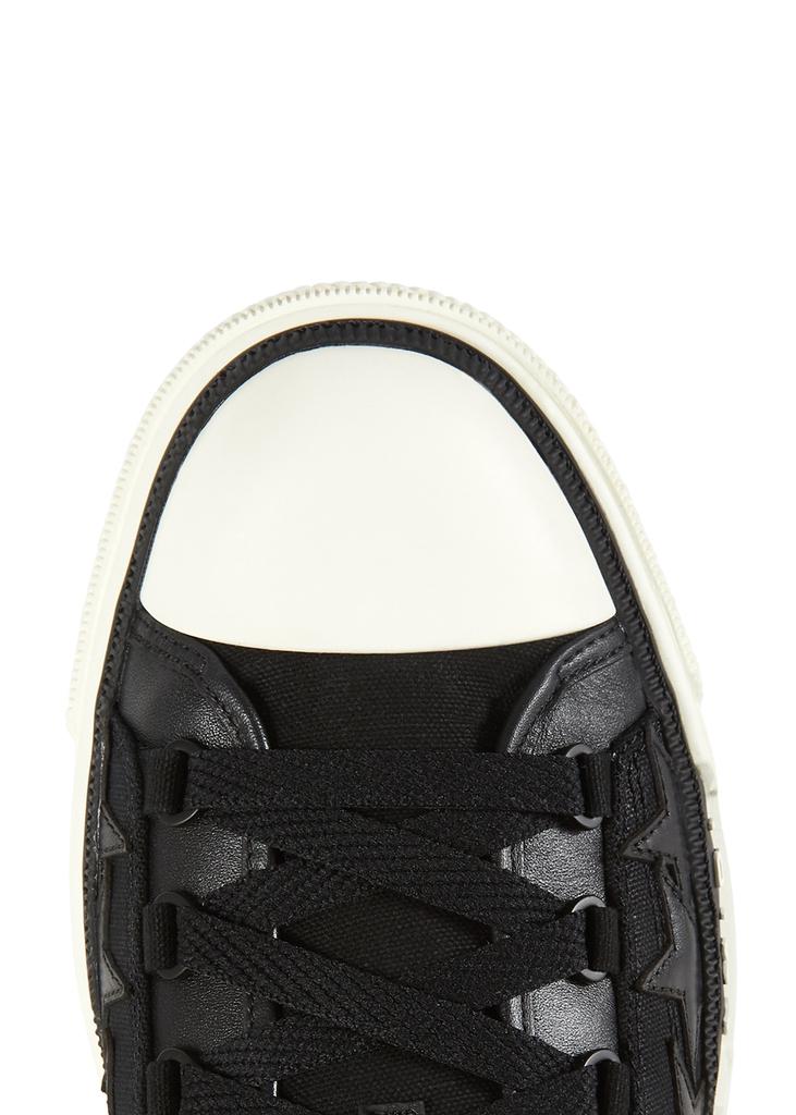 Stars black canvas sneakers商品第4张图片规格展示