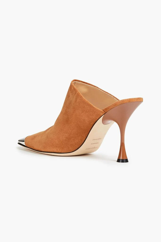 商品Sergio Rossi|Appliquéd suede mules,价格¥2933,第3张图片详细描述