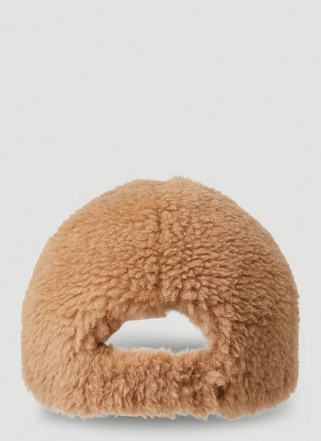 商品Max Mara|Gimmy Fluffy Baseball Hat in Camel,价格¥1565,第4张图片详细描述