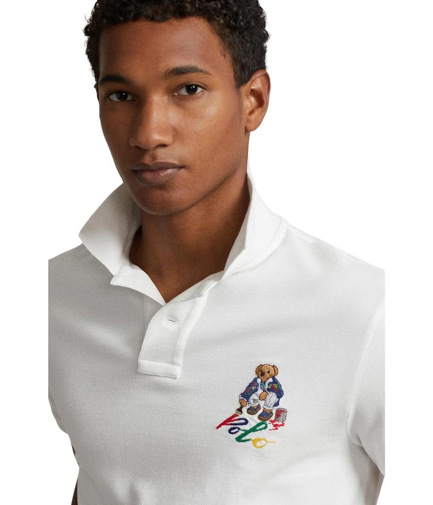 商品Ralph Lauren|Classic Fit Polo Bear Mesh Polo Shirt,价格¥606,第3张图片详细描述