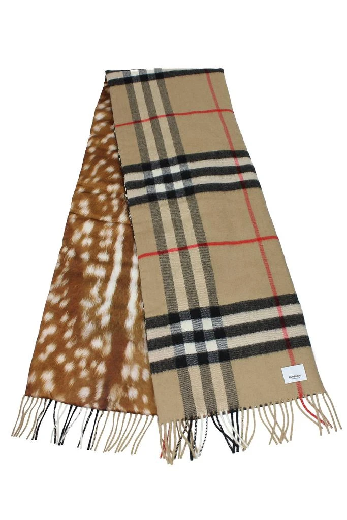 商品Burberry|Scarves Cashmere Multicolor Beige,价格¥4508,第1张图片