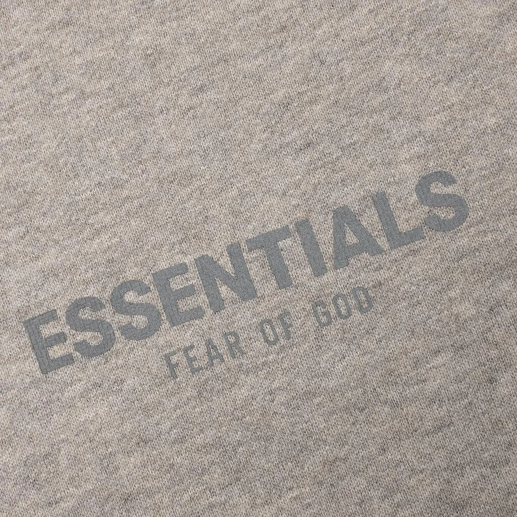 商品Essentials|Essentials Kid's Pullover Hoodie - Dark Heather Oatmeal,价格¥531,第3张图片详细描述
