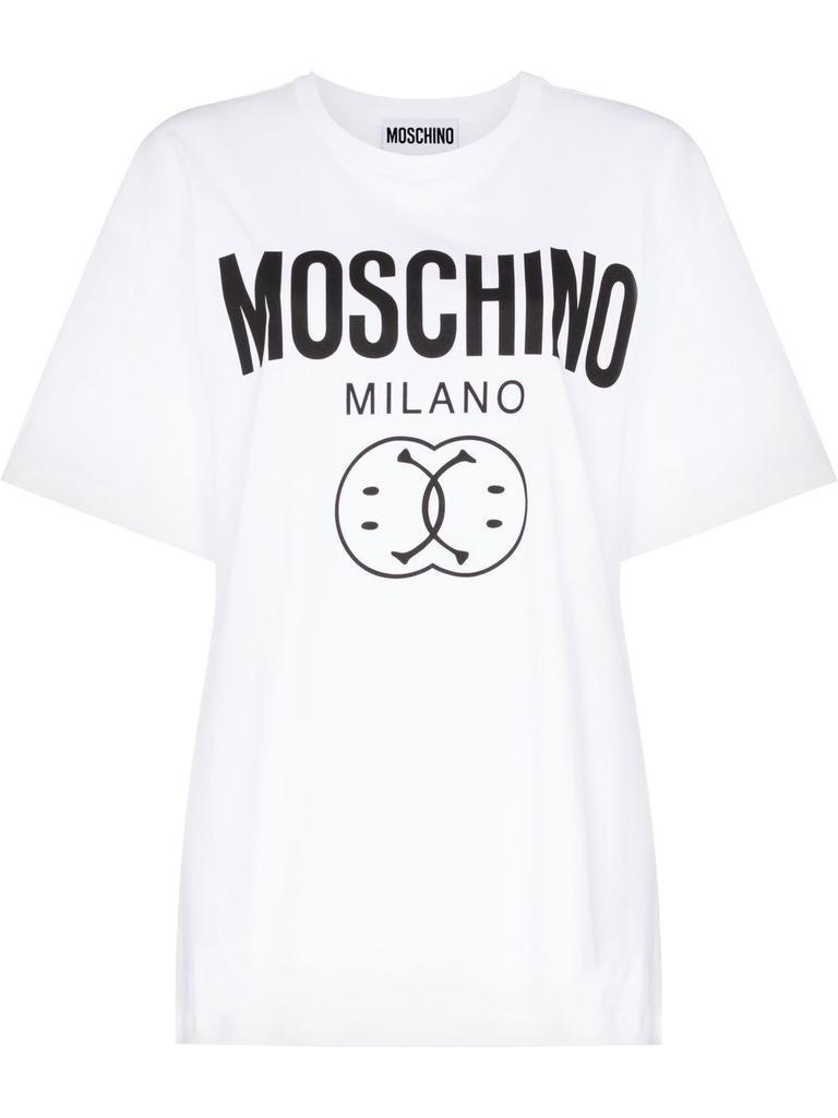商品Moschino|Double smiley t-shirt,价格¥538,第1张图片
