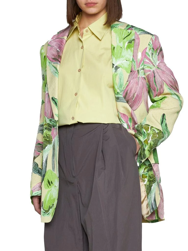 商品Dries Van Noten|Dries Van Noten Floral Printed Long-Sleeved Blazer,价格¥4843,第2张图片详细描述