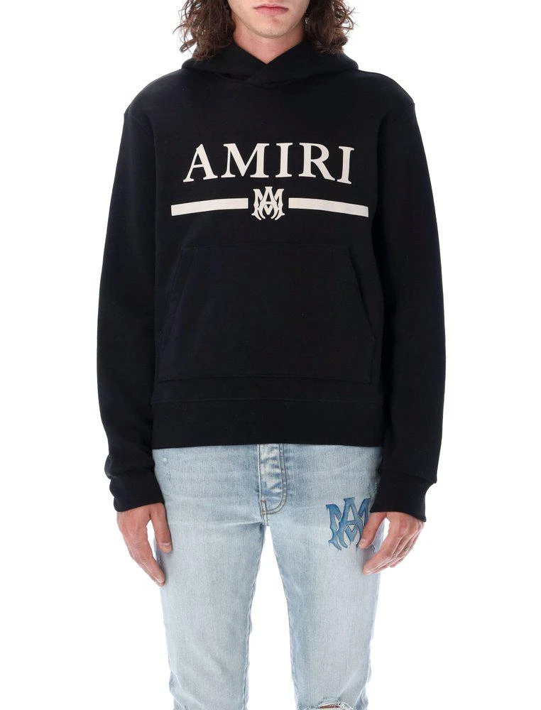 商品AMIRI|Amiri Logo-Printed Straight-Hem Hoodie,价格¥3783,第1张图片