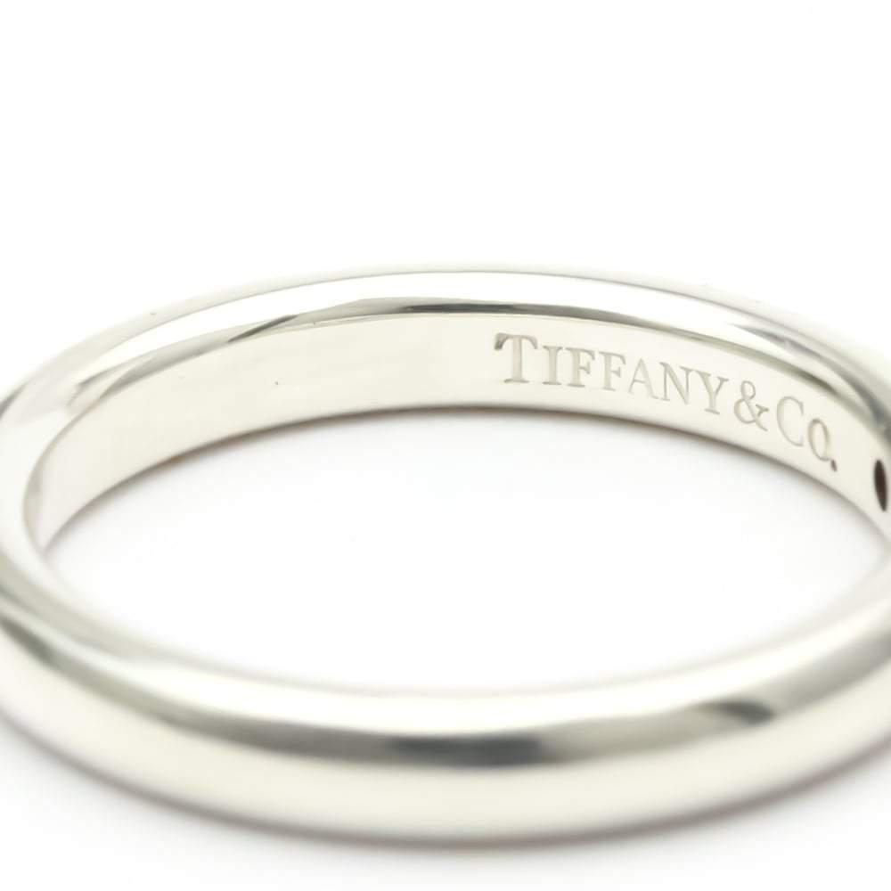 Tiffany & Co. Elsa Peretti 18K Sterling Silver Diamond Ring EU 48商品第7张图片规格展示