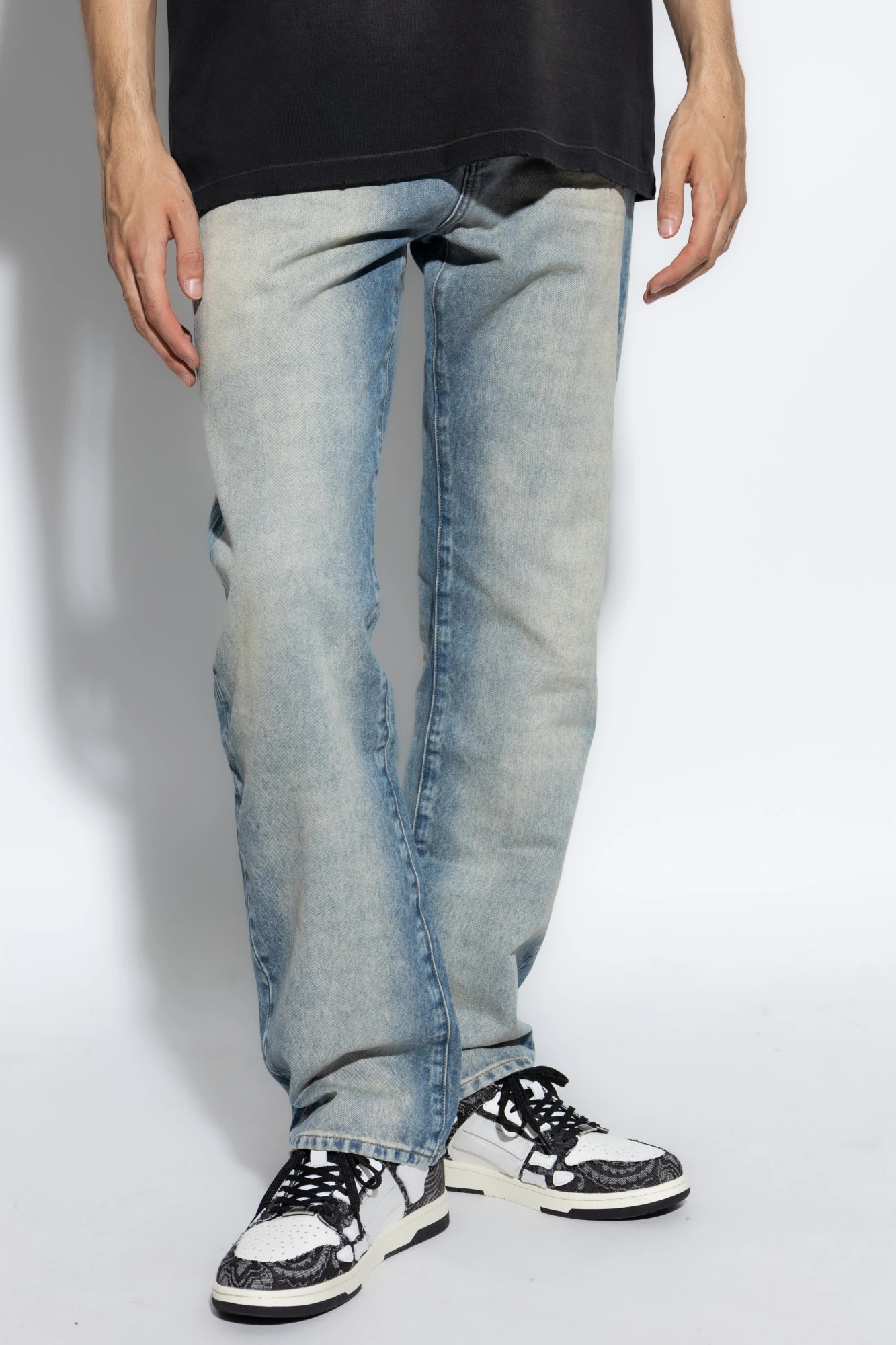 商品【商品预售7天】 AMIRI|AMIRI 男士牛仔裤 AMDNGH10480406 蓝色,价格¥3153 描述
