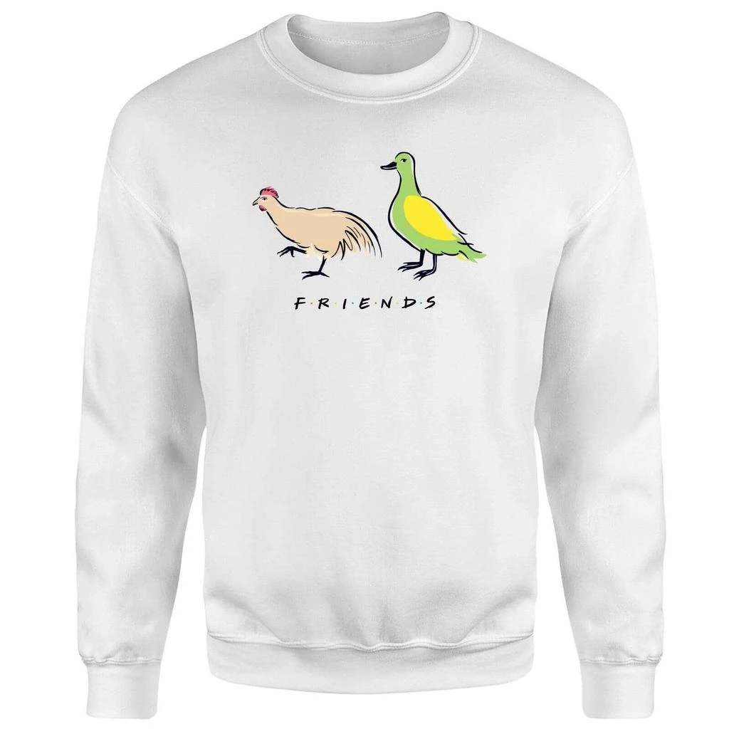 商品Original Hero|Friends The Chick And The Duck Sweatshirt - White,价格¥254,第4张图片详细描述
