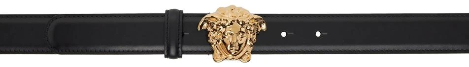 商品Versace|Black 'La Medusa' Belt,价格¥3731,第1张图片