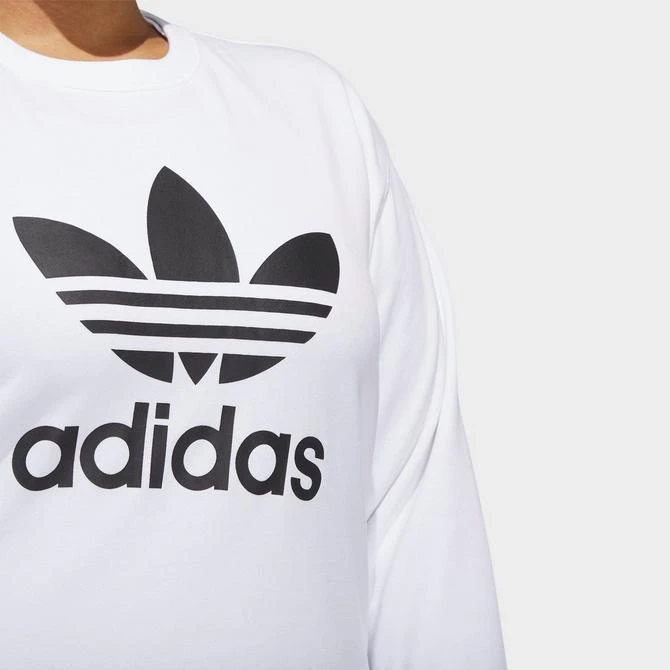 Women's adidas Originals Trefoil Crewneck Sweatshirt (Plus Size) 商品