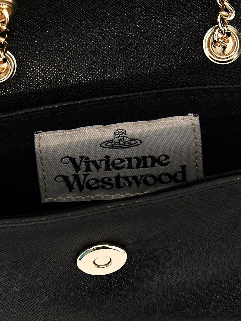 商品Vivienne Westwood|VIVIENNE WESTWOOD 'Saffiano Small Purse' crossbody bag,价格¥1809,第4�张图片详细描述