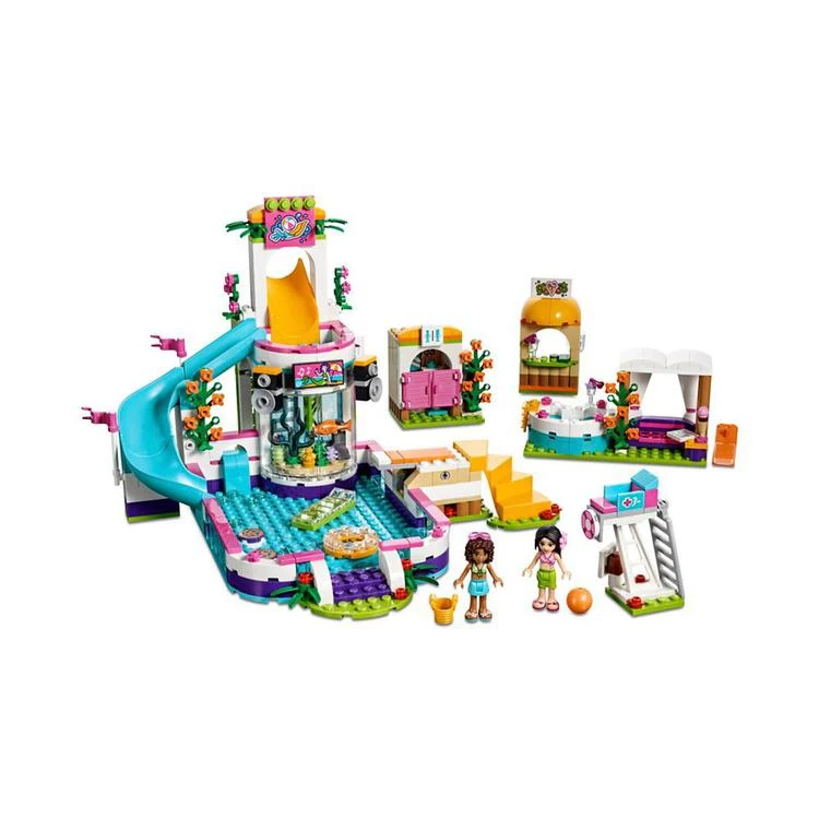 商品LEGO|589-Pc. Friends Heartlake Summer Pool,价格¥374,第3张图片详细描述