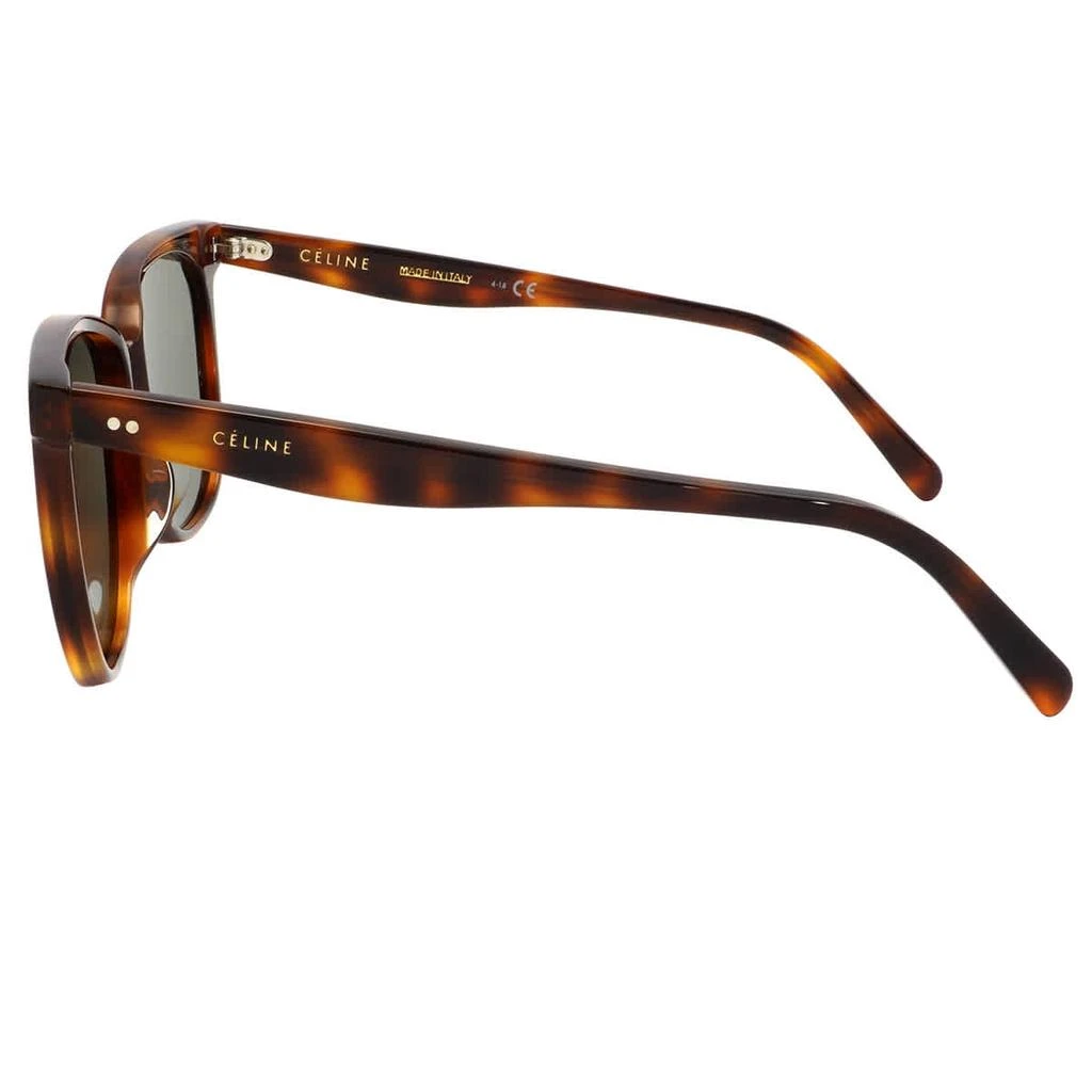 商品Celine|Celine Green Geometric Ladies Sunglasses CL40022F 53N 58,价格¥1052,第3张图片详细描述