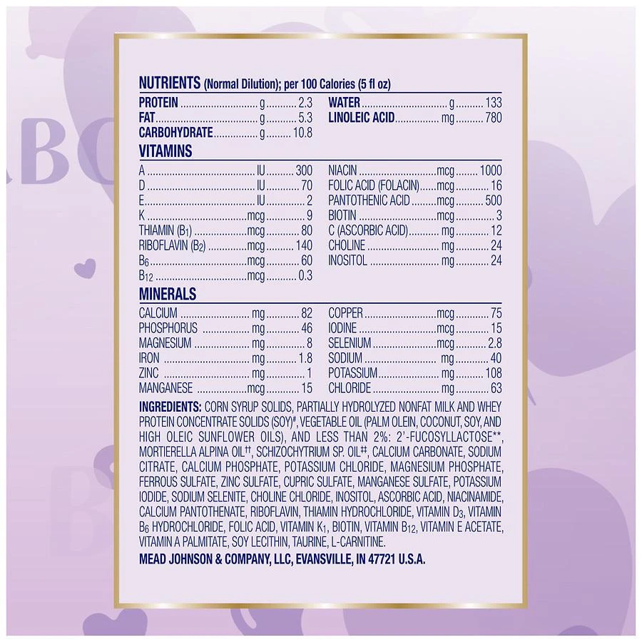 NeuroPro Gentlease 金樽亲舒防胀气易消化婴儿配方奶粉1段 2袋装 862g 商品