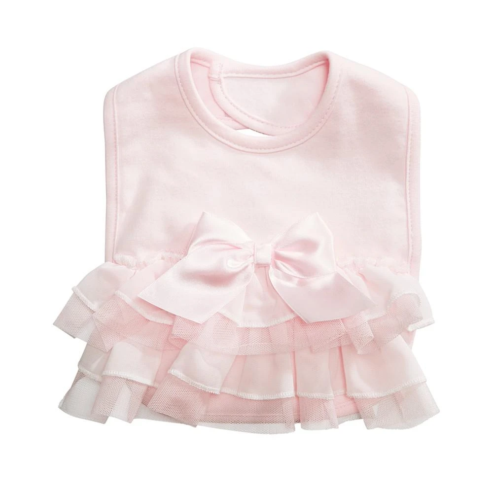 商品First Impressions|Baby Girls Ruffle Bib, Created for Macy's,价格¥54,第1张图片