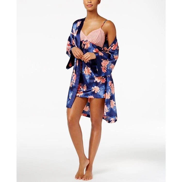 商品Thalia Sodi|Printed Satin Wrap Robe, Created for Macy's,价格¥223,第1张图片
