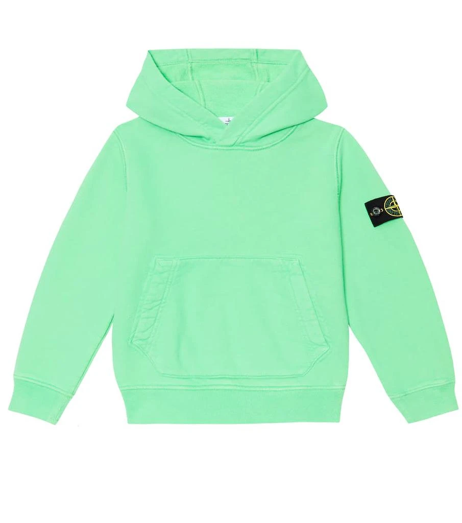 商品Stone Island Junior|棉质帽衫,价格¥1418,第1张图片