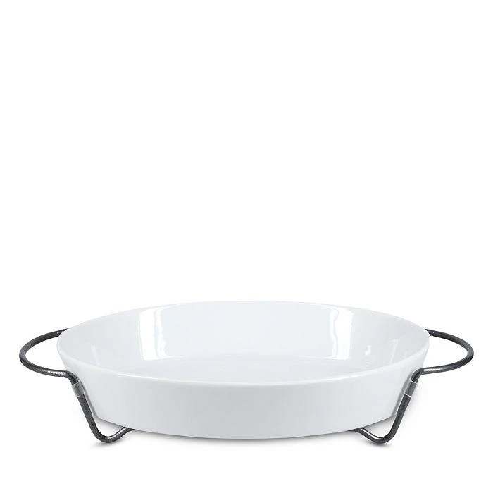 Oval Ceramic Baker with Rack 商品